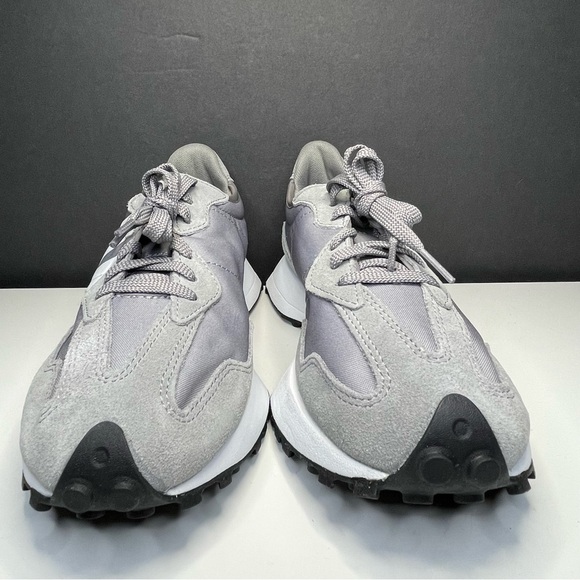 New Balance Gray and White Athletic Shoes - Picture 2 of 8